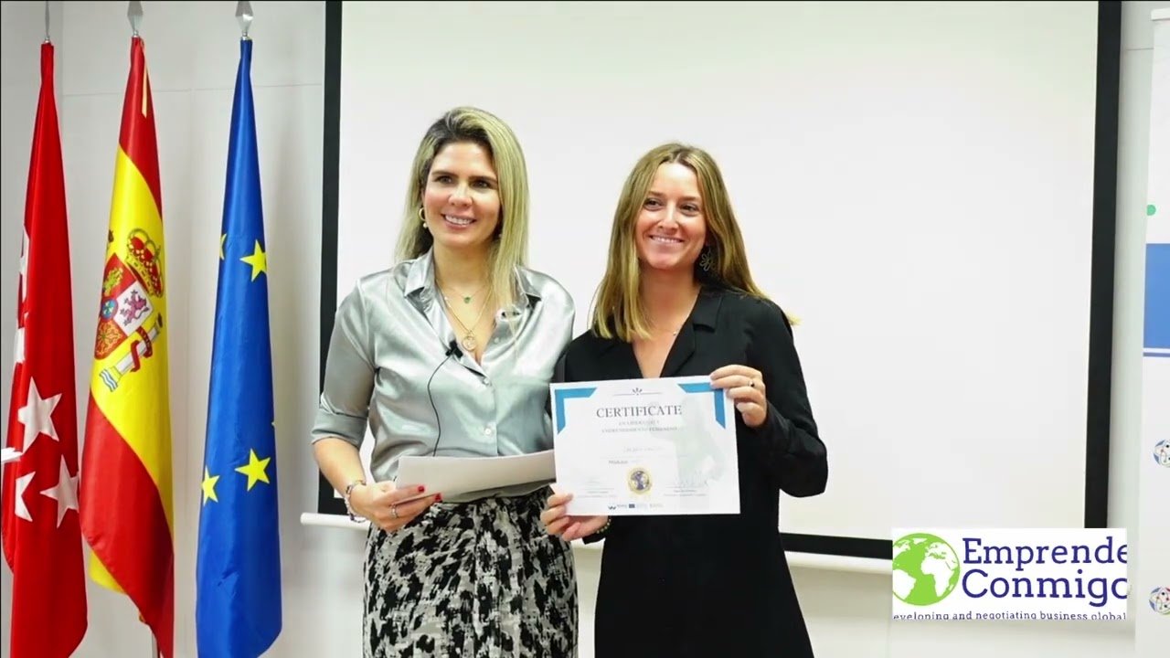 Certificación #ECPOWER Liderazgo y Emprendimiento Femenino, Testimonio de  Carmen Marcos,  España