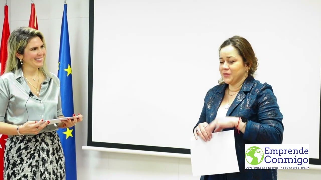 Certificación #ECPOWER Liderazgo y Emprendimiento Femenino, Marisela Cossio, Colombia-España